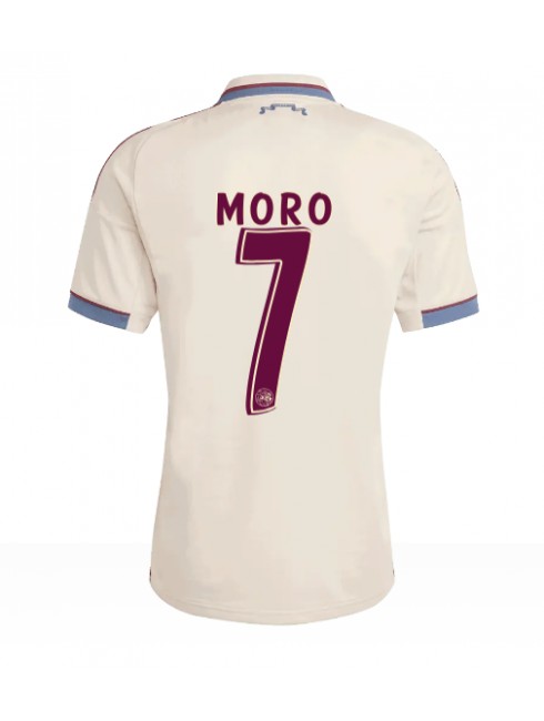 Ajax Raul Moro #7 Ausweichtrikot 2025-26 Kurzarm Ajax Raul Moro #7 Ausweichtrikot 2025-26 Kurzarm